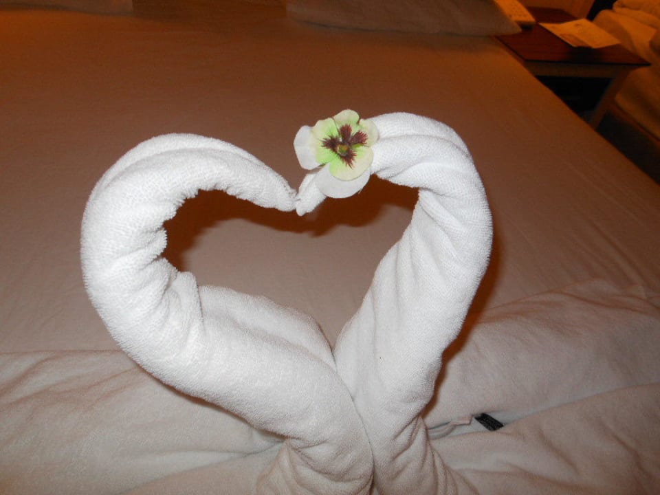 Deko der Zimmerdamen Aydinbey Kings Palace & Spa