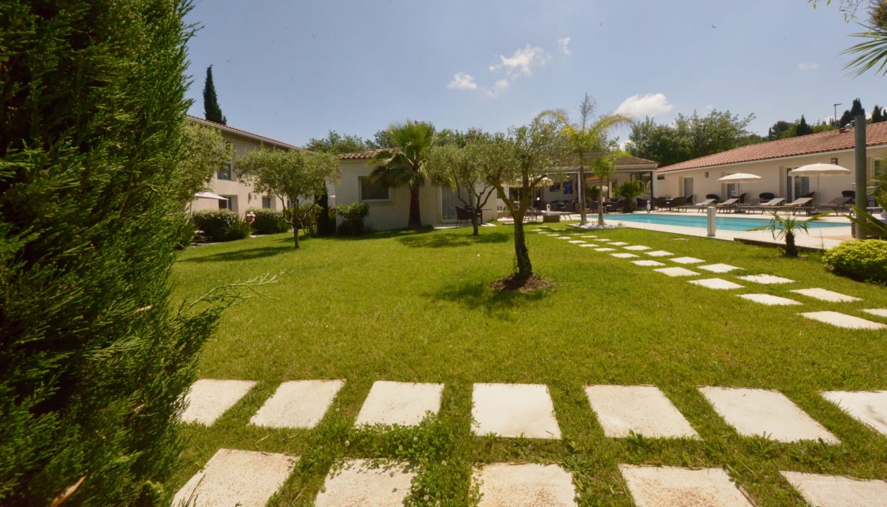 Gartenanlage Hôtel Villa Sophia