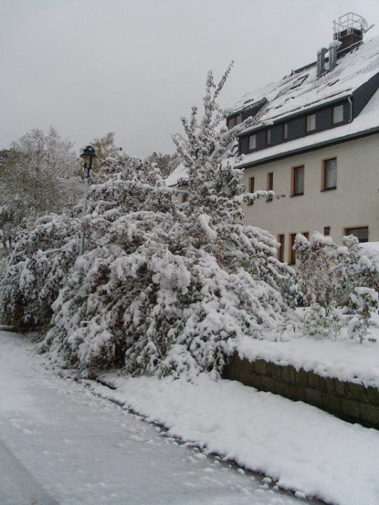 Früher Wintereinbruch Hotel Bühlhaus