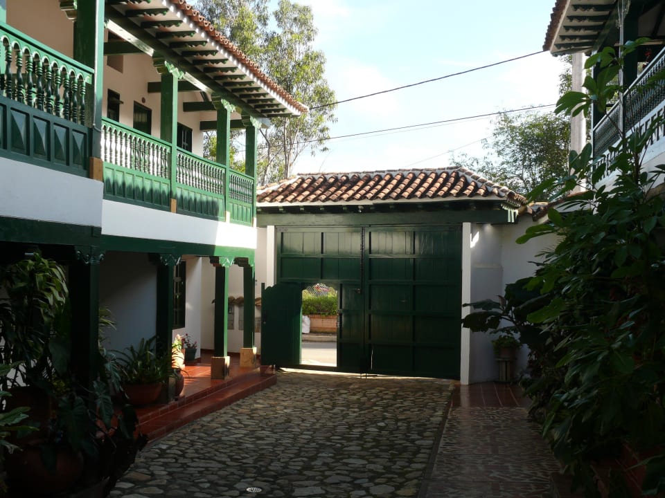 Innenhof der Finca Hotel Beth Sarim