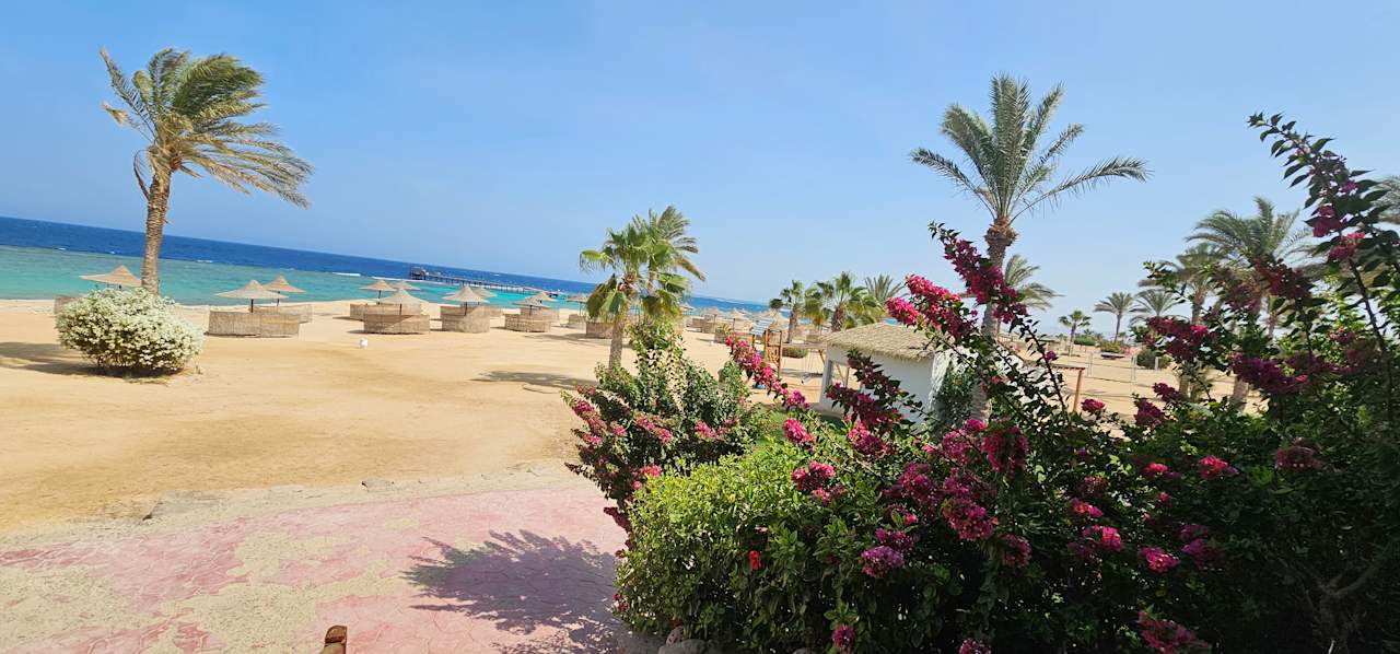 Gartenanlage Wadi Lahmy Azur Resort