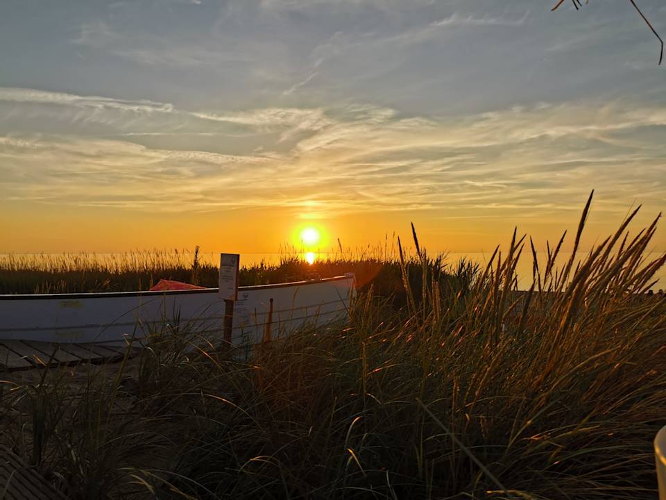 Ausblick Bretterbude Heiligenhafen