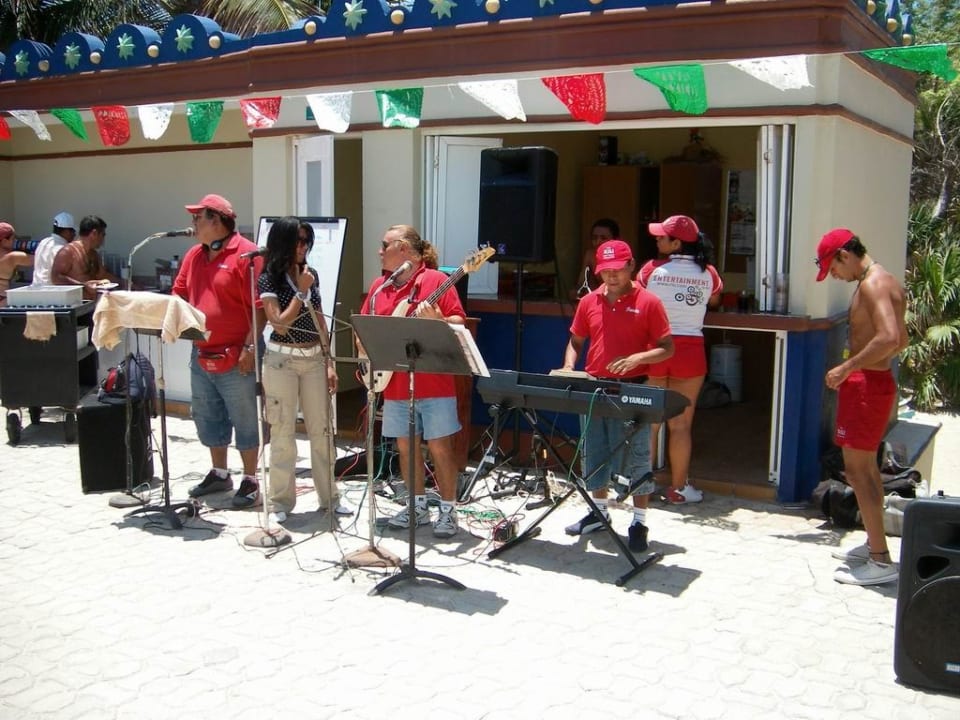 Animation im Hotel / Animationsstand Hotel Riu Yucatan