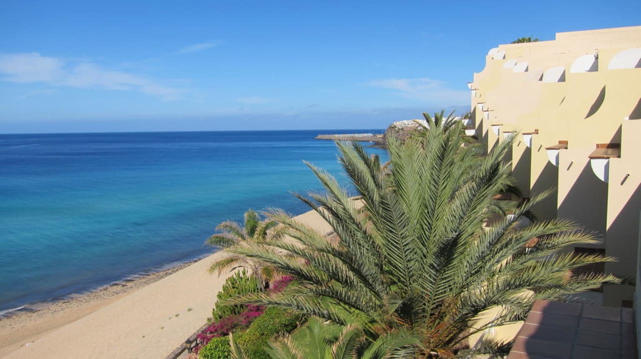 Ausblick vom Balkon Block D Hotel Riu Palace Jandia