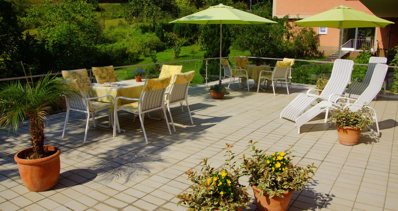 Terrasse Hotel Morgensonne