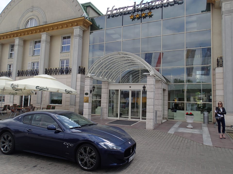 Wejście główne Hotel Mazurkas