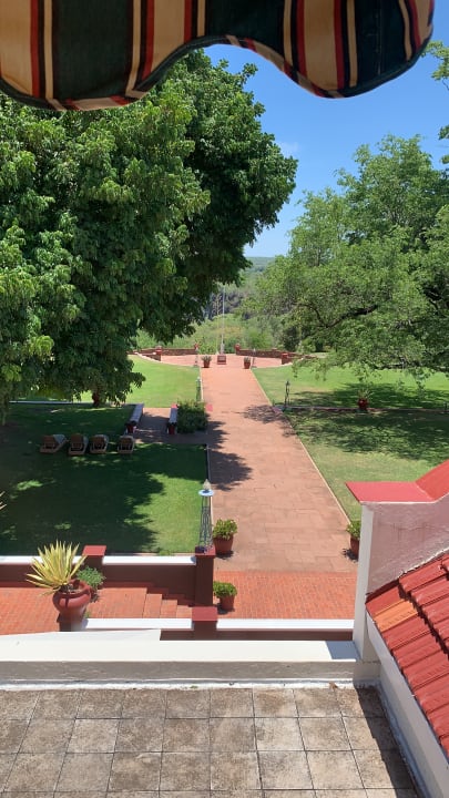 Ausblick The Victoria Falls Hotel