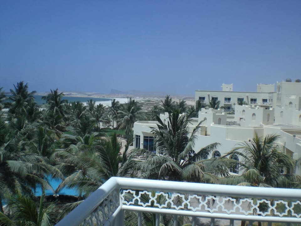 Aussicht vom einten Balkon Hilton Salalah  Resort