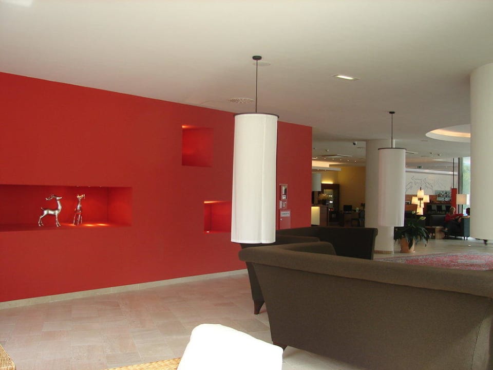 Ein Teilbereich der Lobby Villa Seilern Vital Resort
