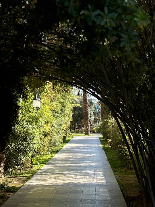 Gartenanlage Sunis Kumköy Beach Resort Hotel & Spa