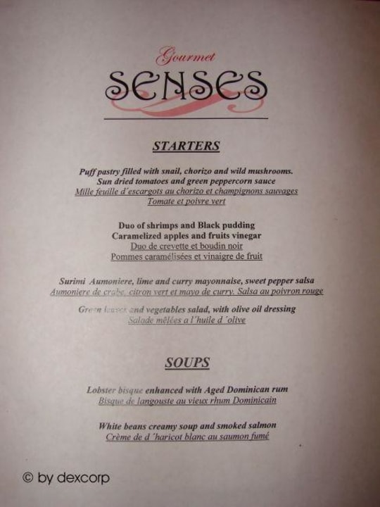 Restaurant Senses im NH Real Arena Dreams Royal Beach Punta Cana