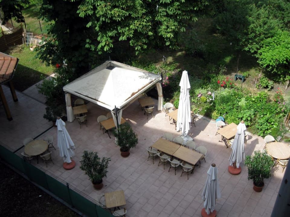 Schöner Innenhof Hotel Union