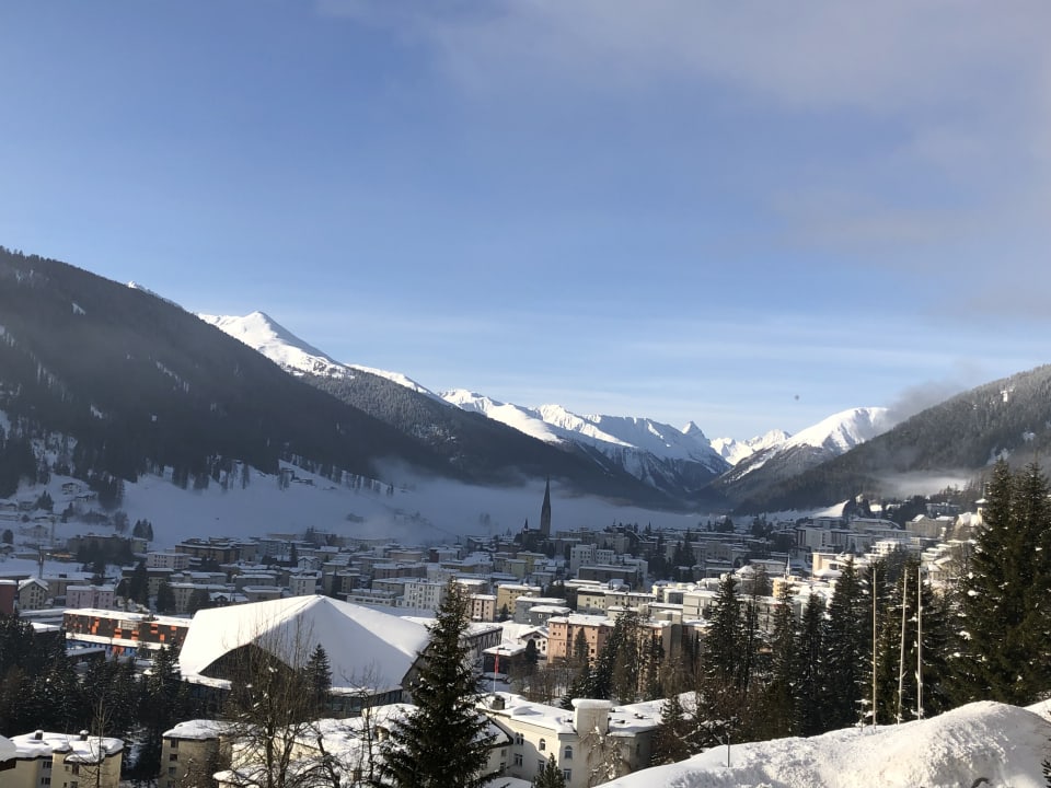 Ausblick Waldhotel & SPA Davos - for body & soul