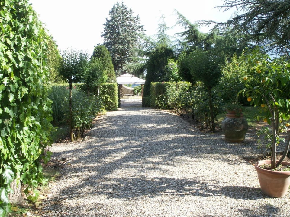 Gartenanlage Hotel Fattoria Castelvecchi
