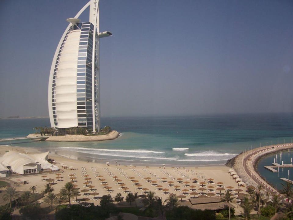 Aussicht vom 10. Stock Jumeirah Beach Hotel