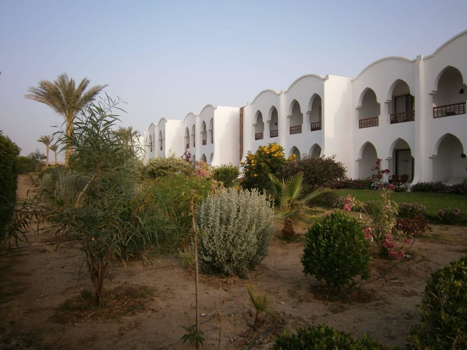 Blick auf unser Zimmer Hotel Gorgonia Beach Resort