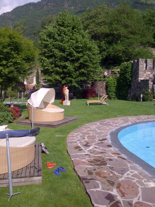 Am Hotelpool Lindenhof Pure Luxury & Spa DolceVita Resort