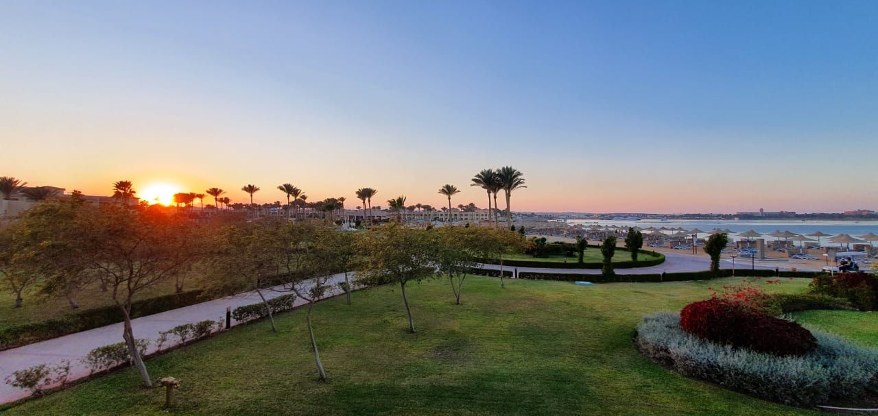 Ausblick Cleopatra Luxury Resort Makadi Bay