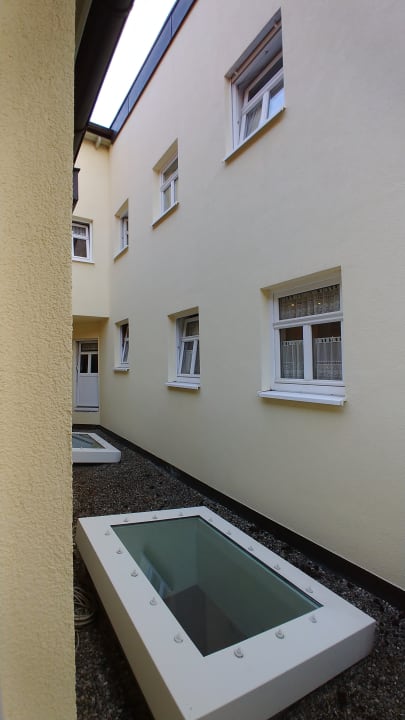 Aussicht aus dem Zimmer Brauereigasthof Zum Löwenbräu