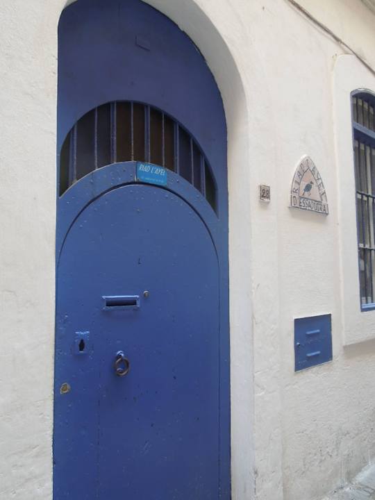 Unscheinbarer Eingang Hotel Riad l'Ayel d'Essaouira