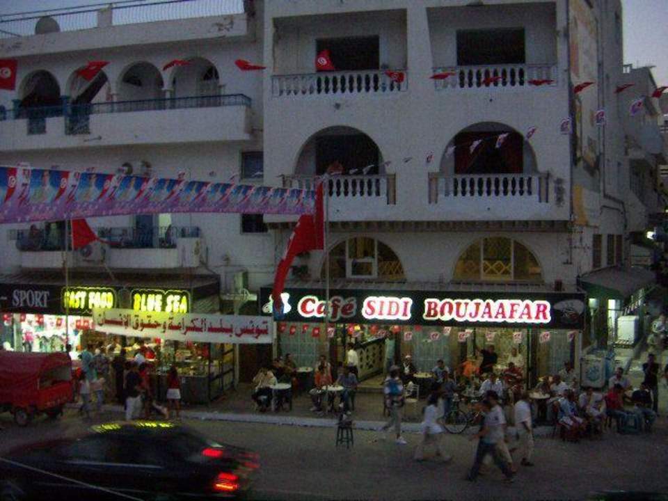 Widok z pokoju Hotel Nour Justinia