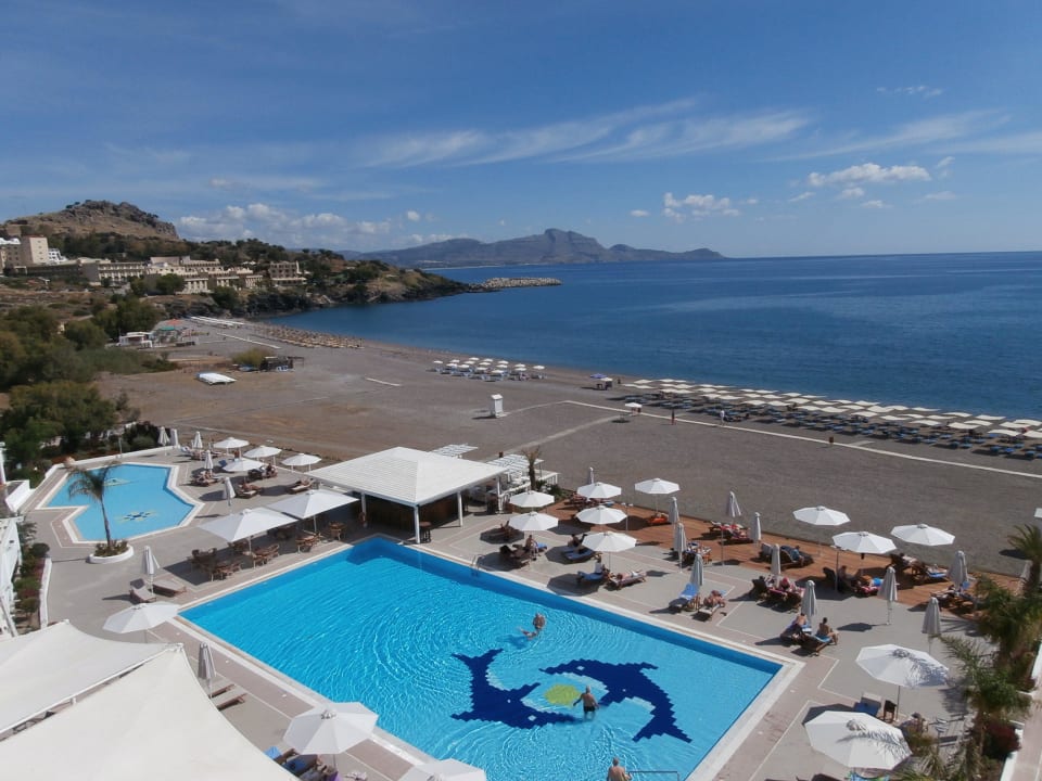 Blick vom Balkon TUI BLUE Lindos Bay