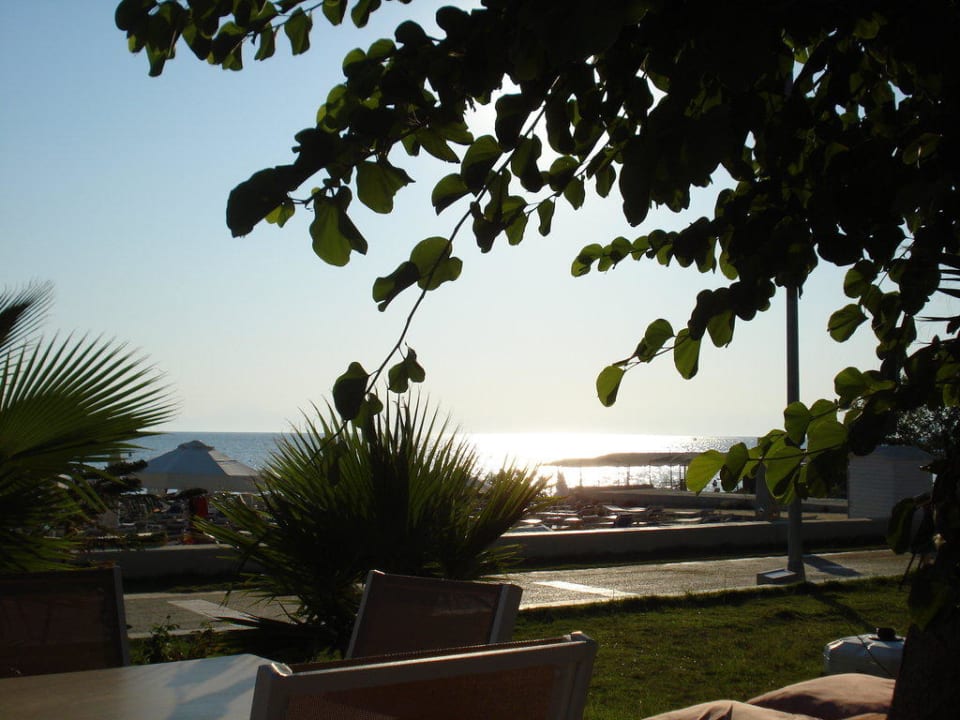 Aussicht von der Strandbar Seaden Corolla Hotel