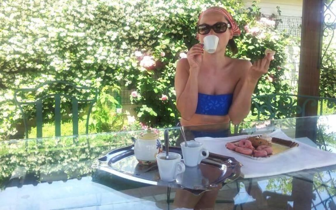 Gazebo in giardino B&B Nonna Anita