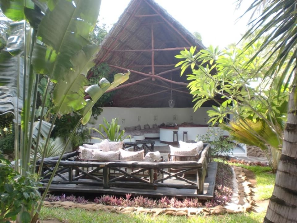 Ruhezone an der Poolbar. Hotel Scorpio Villas