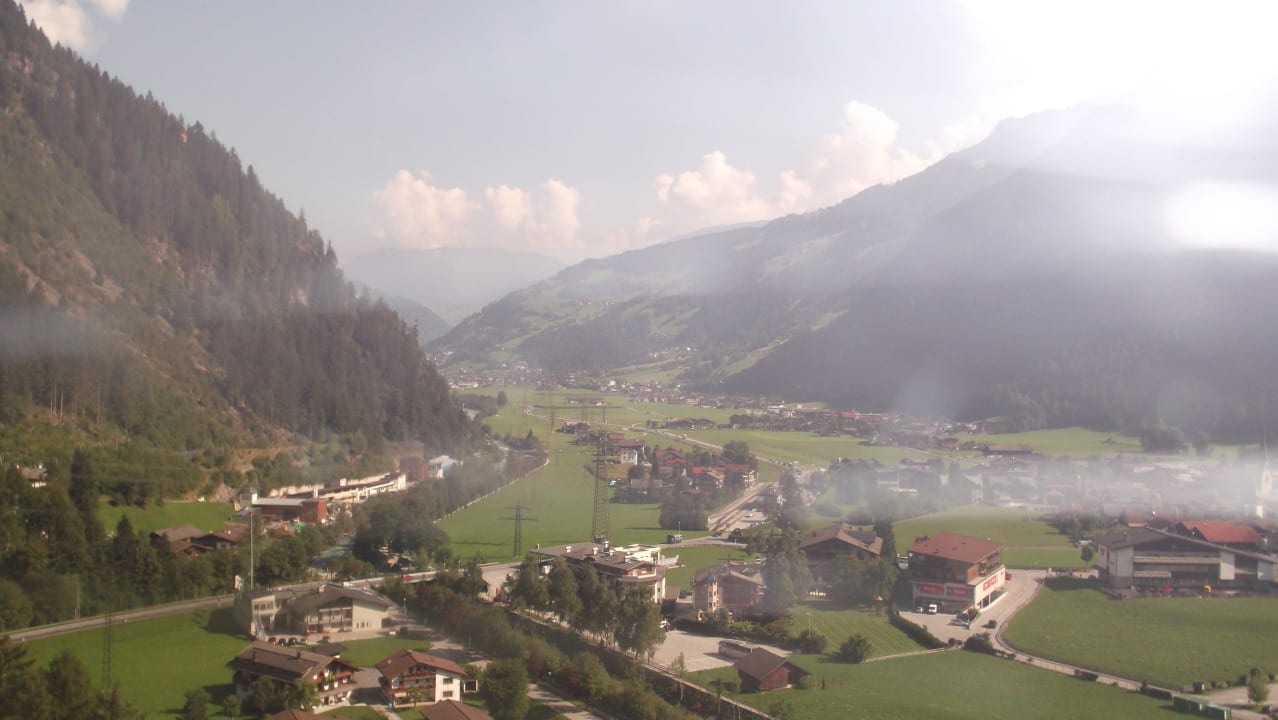 Blick v. Balkon Hotel Gasthof Jäger