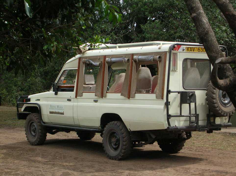 Unser Jeep Royal Mara Safari Lodge