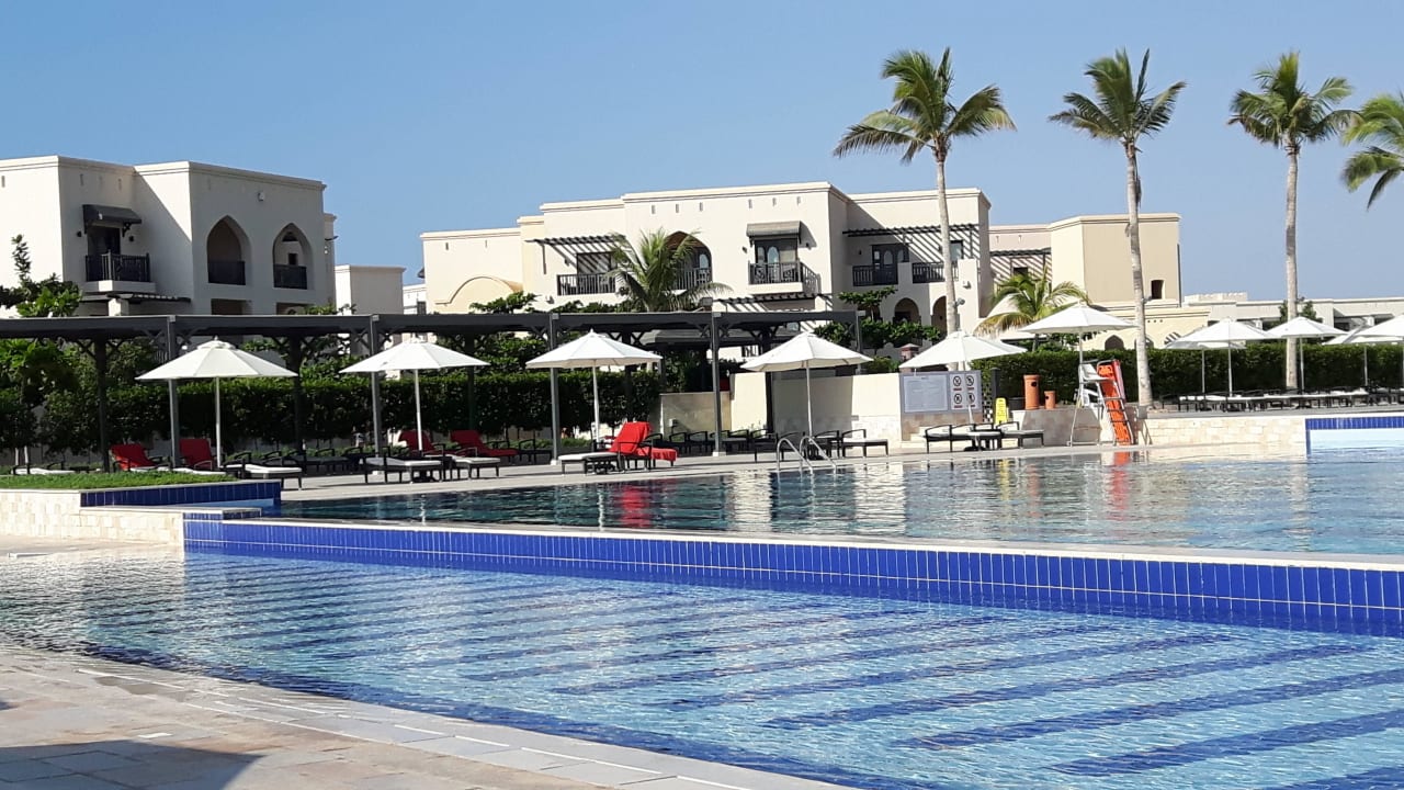 Große Poolanlage Salalah Rotana Resort
