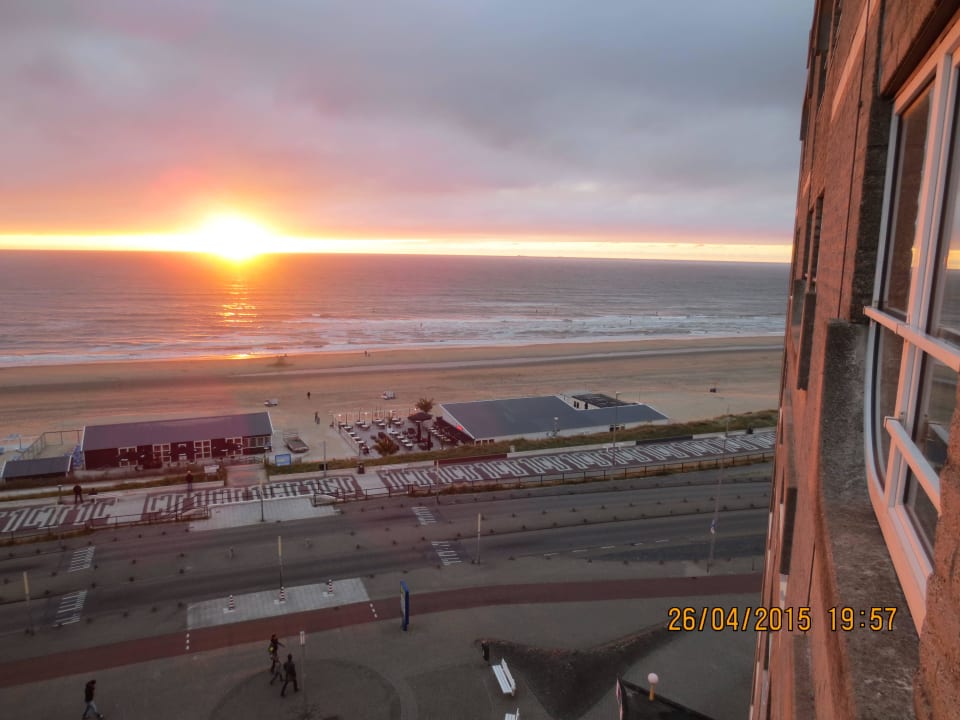 Blick aus der 6. Etage Center Parcs Park Zandvoort - Strandhotel