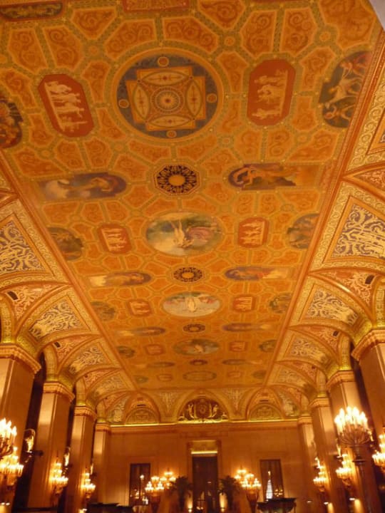 Lobbydecke Palmer House A Hilton Hotel