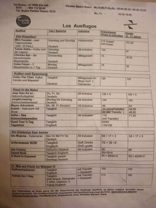 Los Ausflugos Iberostar Selection Paraiso Lindo