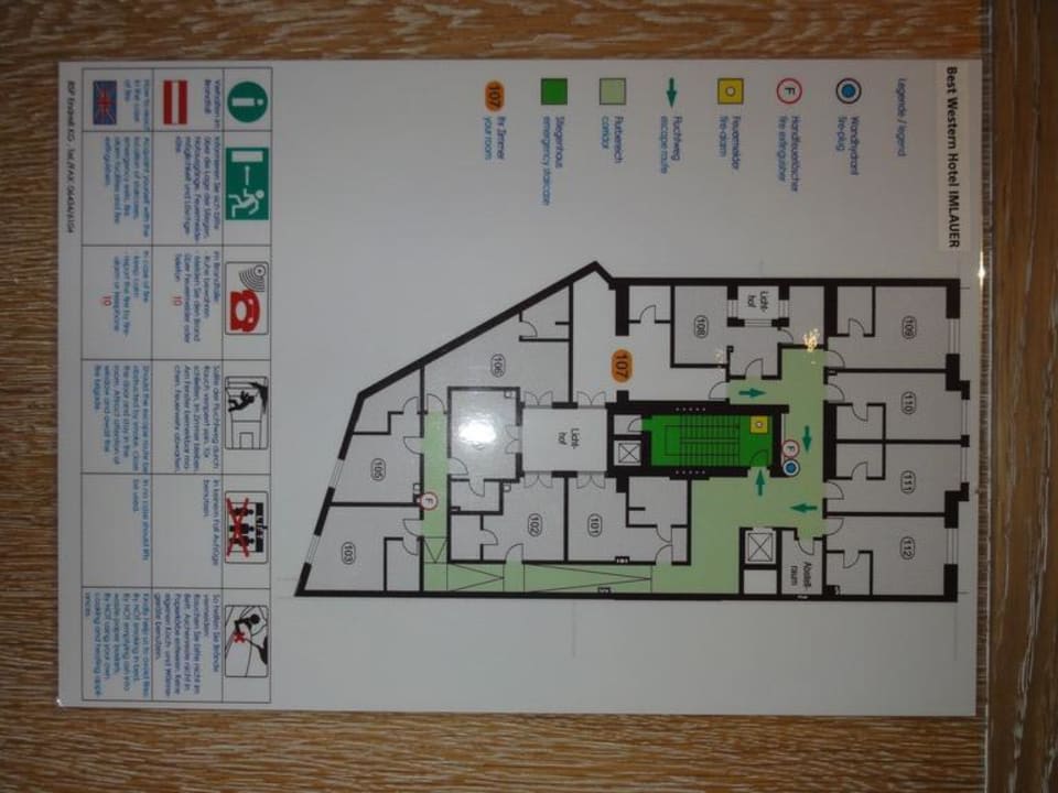 Lageplan Hotel IMLAUER & Bräu