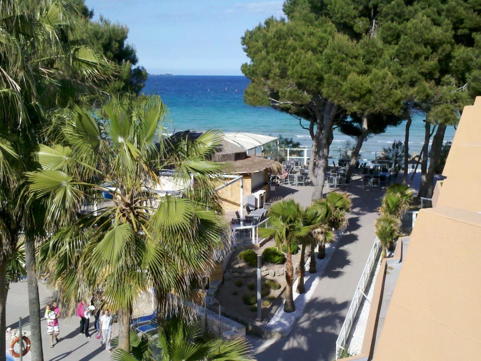 Blick vom Balkon 3 Etage Iberostar Waves Playa de Muro