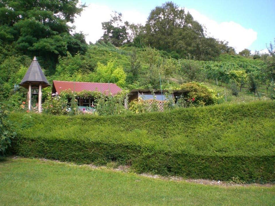 Garten hinterm Haus Hotel Fischerhaus Garni