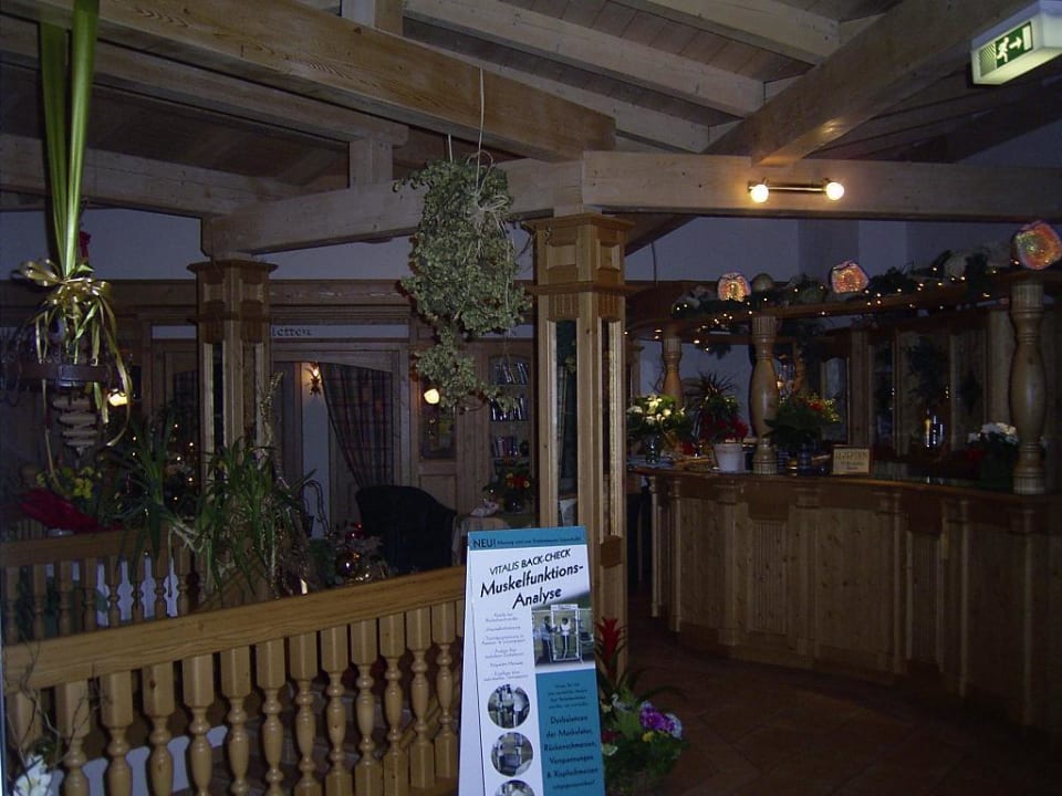 Rezeption Hotel Waldschlößl