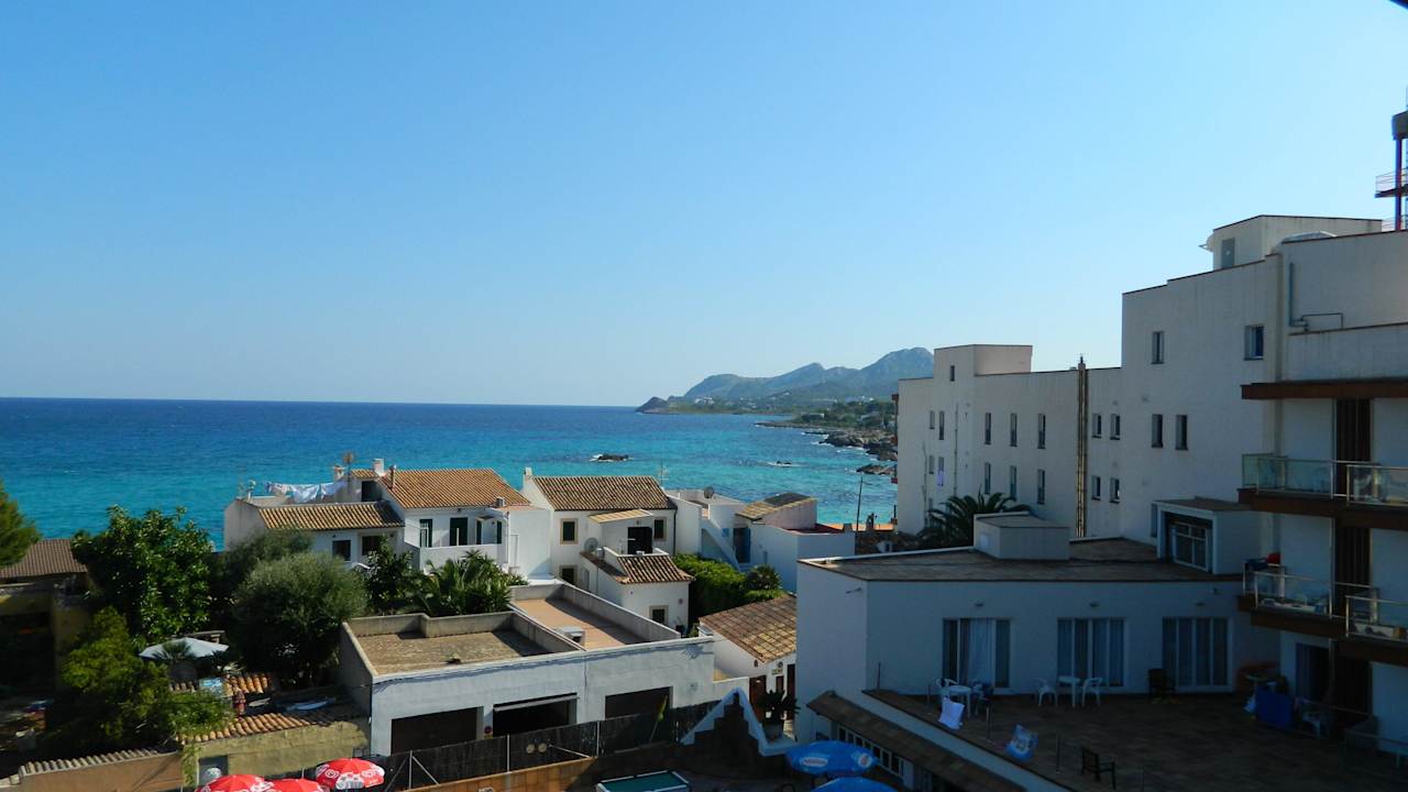 Vom Balkon Richung Strand Hotel Clumba