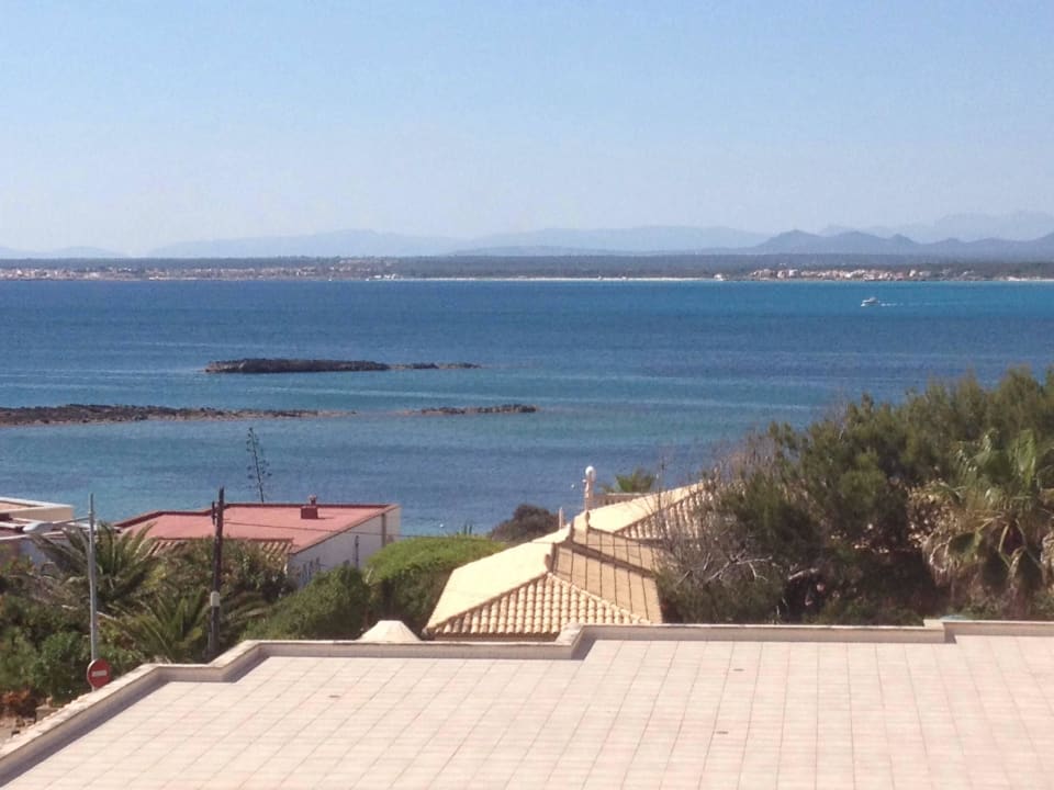 Ausblick von unserem Balkon Villa Chiquita