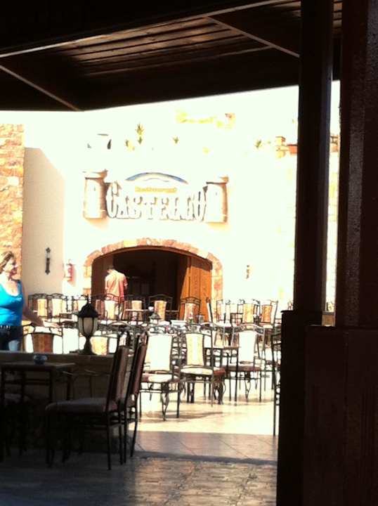 Blick aufs Castello Pickalbatros Dana Beach Resort - Hurghada