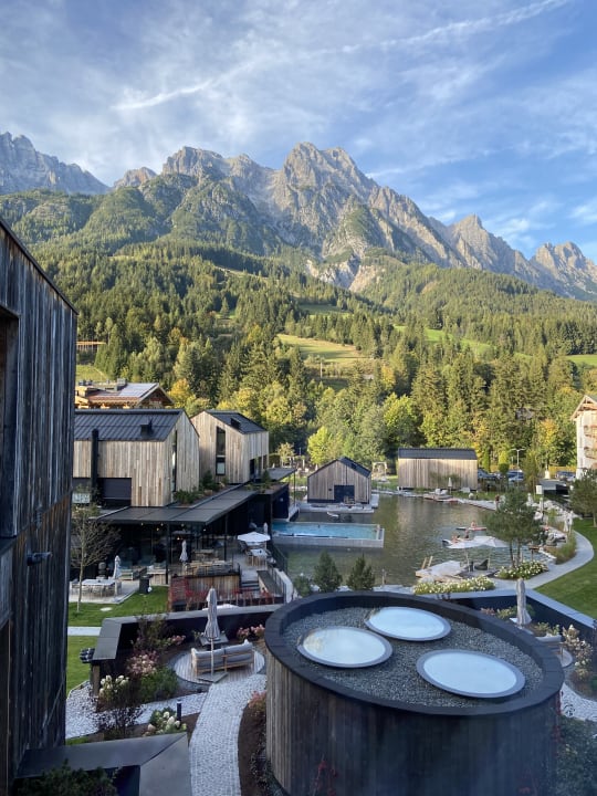 Gartenanlage Naturhotel Forsthofgut