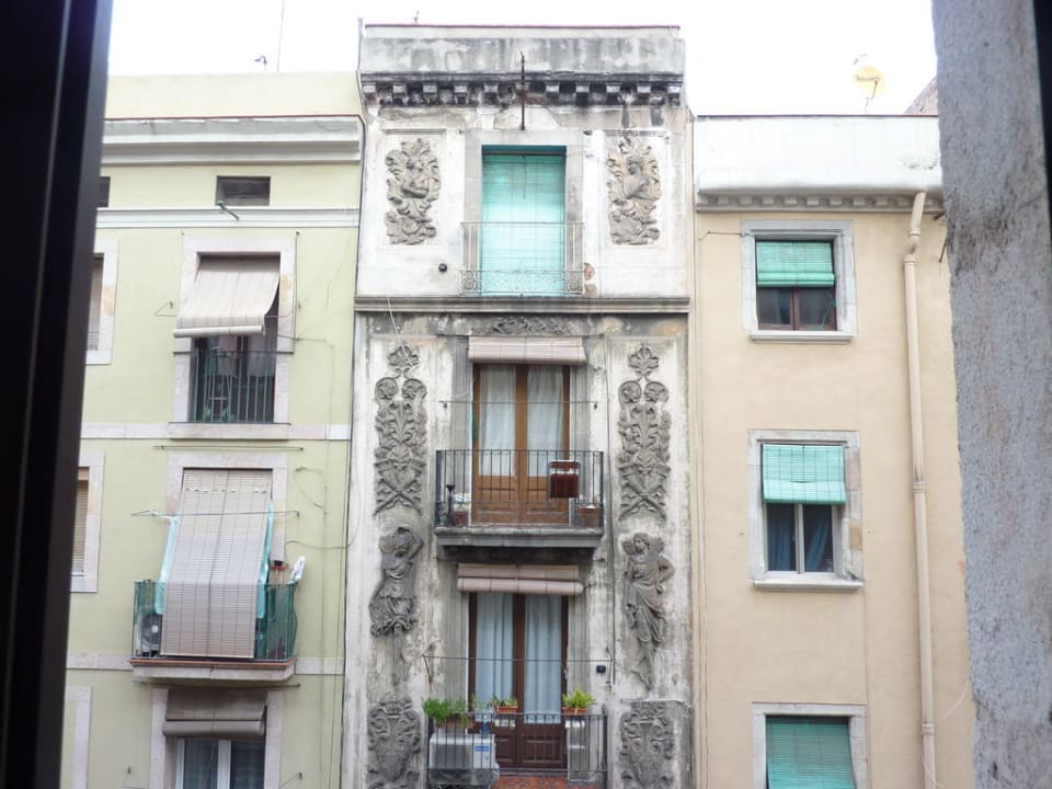 Vue de la chambre Hotel Moderno BCN