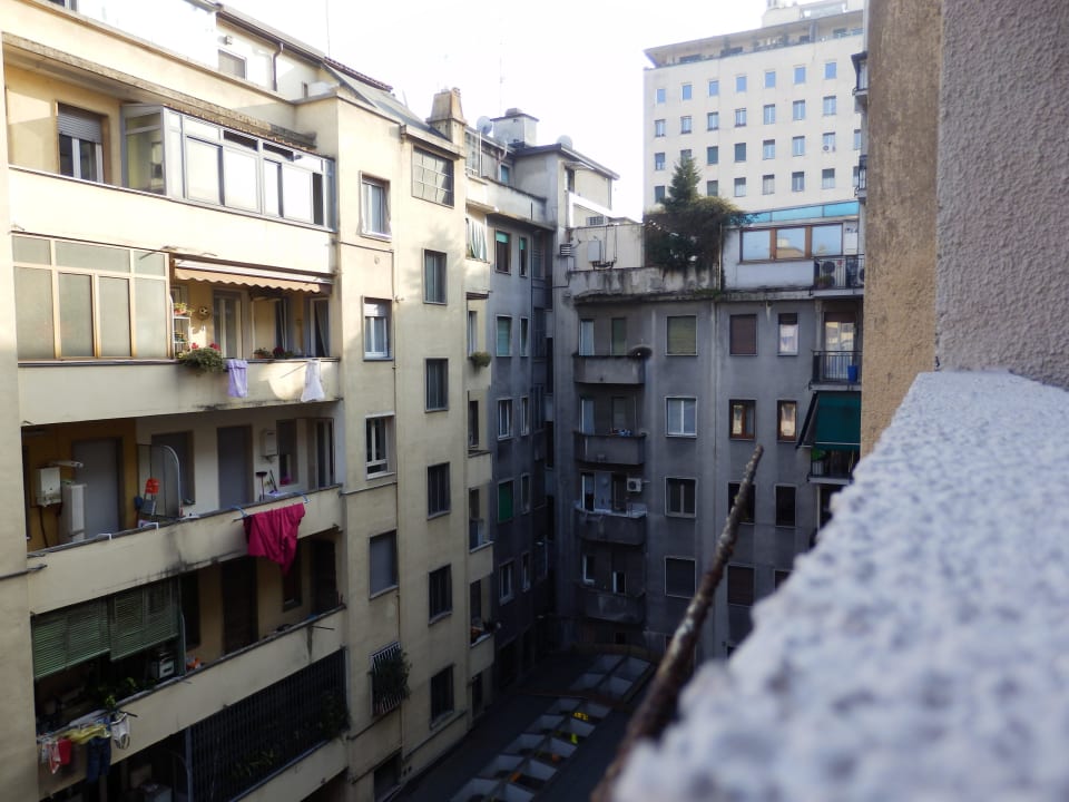 Ausblick aus dem Zimmer 502 Best Western Hotel City