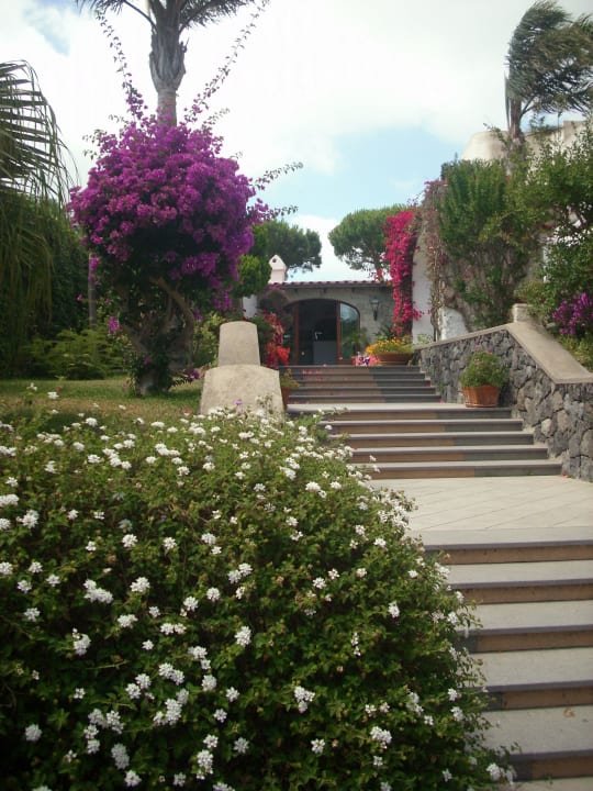 25 Stufen kofferschleppen Hotel Terme San Nicola