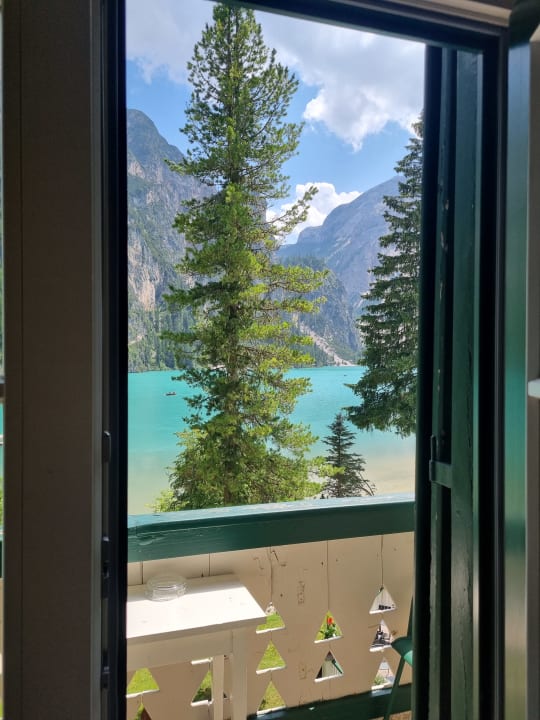 Ausblick Hotel Lago di Braies