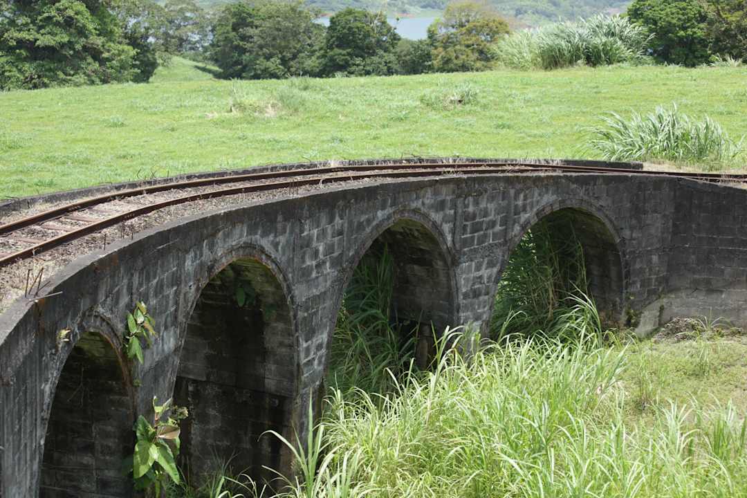 Gleisstrecke der Bergbahn Hotel Los Heroes