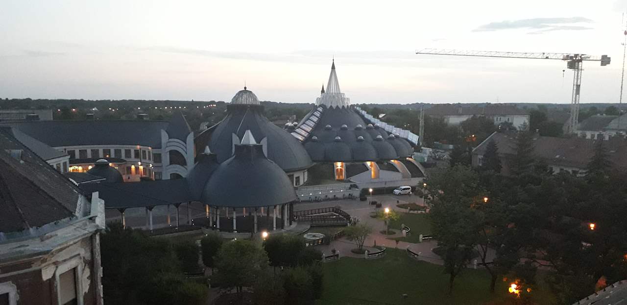 Ausblick Grand Hotel Glorius Makó
