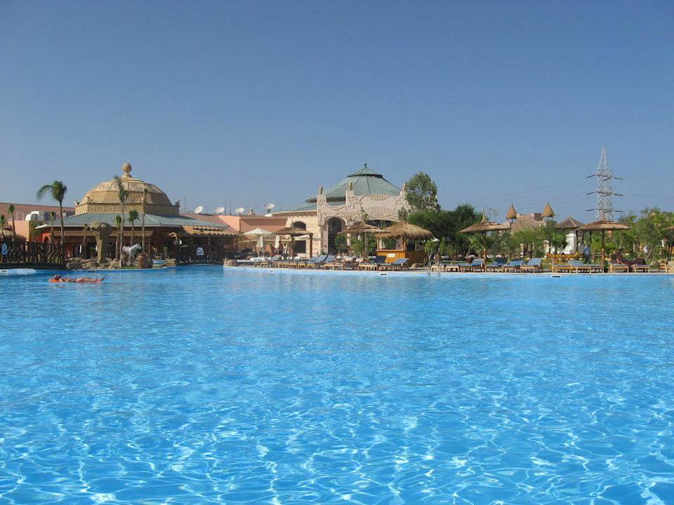 Hauptpool Pickalbatros Jungle Aqua Park Resort - Neverland Hurghada